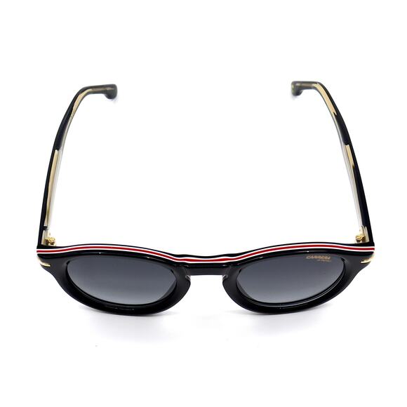 NEW CARRERA 306/S BLACK GREY GRADIENT ROUND AUTHENTIC SUNGLASSES - Picture 10 of 12